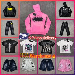 Designer hoodie mens shirt men tshirt for men womens hippie short sets Y2K vintage hoodies and pants streetwear washed classic Man Tee Woman Tops Clothing 47ko