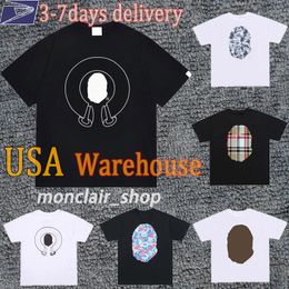 Bapeitys Shirt designer t shirt graphic tee shirt For Mens shirt Summer Classic Pattern Decoration Fashion womens Short Sleeve shark Shirts jkxy