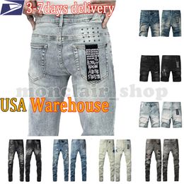 ksubi jeans Brand ksubis jeans High quality fashion men jeans designer pant distressed ripped biker black blue jean slim fit designer pants